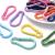 Cross-Border Direct Supply Spring Fastener Carabiner DIY Ornament Accessories Paint Color Gourd Climbing Button Carabiner Keychain Pendant