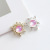 Internet Hot New Beautiful Girl Love Crystal Ball Alloy Ornament Aurora Macaron Jewel Nails Decoration ZS-1007