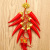 New Year Decoration Red Pepper String Spring Festival Festive Decoration New Year Goods New Year Pendant Creative Mercerized Chili String Ornaments