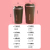 Stainless Steel Vacuum Thermos Cup Portable and Simple Vehicle-Borne Cup Student Gift Warm-Keeping Water Cup