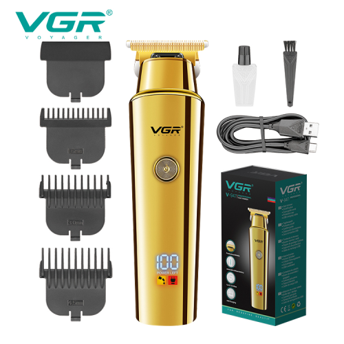 vgr947 hair clipper electric hair clipper wholesale household electric hair trimmer lcd digital display engraving hair clipper