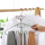 Silk Scarf Sling Hook-Type Hanger Wind and Skid Multi-Functional Seamless Drying Hanger Wardrobe Cabinet Wave Hanger