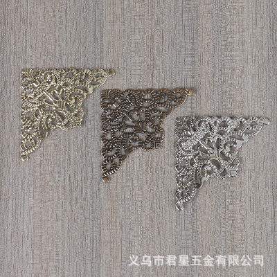 Ornament Accessories 75 * 50mm Hollow Big Triangle Laminate Bride in Ancient Costume Phoenix Coronet Small Laminate Hairpin Material