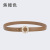 Belt Women's Fashion All-Match Trendy Decorative Suit Cowhide Thin Belt Rhinestone Genuine Leather Ins Style Jeans Strap