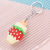 Cartoon Ice Candy Keychain Pendant Cute Animal Fruit Key Ring Simulation New Animal Popsicle Key Chain
