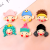 Cartoon Cute Fashion Girl Resin Jewelry Accessories DIY Cream Glue Phone Case Storage Box Headdress Fun Stickers