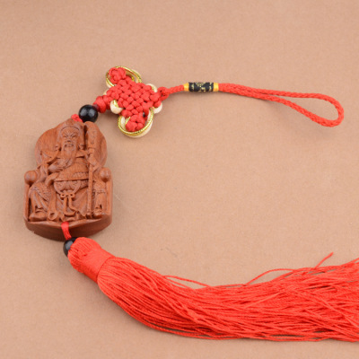 Zhonggong Craft Wooden Car Pendants Rosewood Jewelry