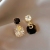 Sterling Silver Needle Korean New Internet Celebrity Light Luxury Zircon Exquisite Clover New Fashion Ins Ear Studs Earrings