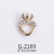 Nail Ornament Wholesale Butterfly Love Moon Ring Chain Real Gold Zircon Micro Inlaid Manicure Jewelry Decoration G2167