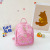 Korean Style Children's Backpack 2022 New Western Style Girls' Travel Snack Backpack Fashionable Sequins Kindergarten Backpack