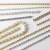 INS Internet Celebrity Rhinestones Pearl Chain Nail Metal Gloss Diamond Decorations DIY Handmade Chain Cut at Random Wholesale