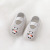 2022 Autumn and Winter Fleece-Lined Baby Toddler Shoes Thickened Non-Slip Baby Floor Socks Soft Bottom Lace-up Cartoon Children's Socks