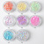 Internet Hot New Aurora Flat Semicircle Diamond Single Pack 8 Colors Mixed Set 5 Colors Nail Beauty Products