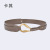 Fashionable Genuine Leather Decorative Belt All-Match Coat Sweater Elastic Wide Belt Waist Outer Wear Waist Seal with Dress