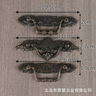 Factory Direct Sales Zinc Alloy Handle Furniture Drawer Handle Seat Table Handle Home Hardware Handle