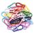 Cross-Border Direct Supply Spring Fastener Carabiner DIY Ornament Accessories Paint Color Gourd Climbing Button Carabiner Keychain Pendant