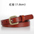 Azalea New Women's Leather Belt Simple Versatile Cowhide Belt Belt Japanese Style Square Buckle Belt for Hair Generation
