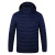 Factory Direct Sales Cross-Border Hot Heating Cotton-Padded Clothes Men's Heating Clothing Area 2, 4, 9 Hooded down Cotton-Padded Clothes Heating Clothes