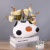Nordic Light Luxury Ceramic Vase Hand Painted Flower Holder Modern Simple Ornaments Soft Decoration Home Polka Dot Crafts