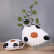 Nordic Light Luxury Ceramic Vase Hand Painted Flower Holder Modern Simple Ornaments Soft Decoration Home Polka Dot Crafts