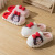 Ruiliya Cute Little Princess Cotton Slippers Women's Autumn and Winter New Outdoor Home Indoor Soft Bottom Non-Slip Slippers Wholesale