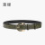 Crocodile Pattern Genuine Leather Belt Female Light Gold Buckle Retro Embossing Pin Buckle Belt Female Personality Fashion Decoration Pant Belt