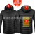 Cross-Border Hot Heating Cotton-Padded Clothes Men's Intelligent Electric Heating Heating Heating Clothes Hooded down Cotton Heating Cotton-Padded Clothes
