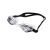 Small Square Box One-Piece Swimming Goggles Adjustable Silicone Headband Pvc Seal Ring Adult Youth Plain Swimming Glasses