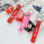 New Cartoon Doll Flexible Rubber Key Chain Car Key Chain Decorative Pendant Pin Gift Student Small Gift Wholesale