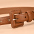 New Women's Leather Belt Retro Easy Matching Cowhide Pin Buckle Belt Female Decorative Band Jeans Strap Wholesale