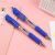 Creative Press Gel Pen Large Capacity Press Ball Pen Learning Office Stationery Signature Pen Black Red Blue K35 Pen