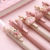 Cute Girl Press Gel Pen Ins Girl Press Ball Pen Student Studying Stationery Supplies Exam Signature Pen