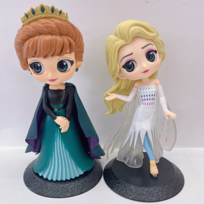 Anime Wholesale Frozen Hand-Made Aisha Anna Ugly Girl Model Doll Cake Ornaments Doll