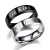 Her King His Queen Couple Ring European and American Stainless Steel Ring Wholesale Cross-Border Hot Ornament