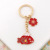 Koi Waving Cat Keychain Personalized Creative Student Schoolbag Pendant New Year Greetings Car Key Pendant