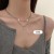 INS Cold Style Titanium Steel Double-Layer Necklace for Women 2022 New Trendy Hip Hop Light Luxury Minority Sweater Chain Accessories