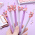 Cute Girl Press Gel Pen Ins Girl Press Ball Pen Student Studying Stationery Supplies Exam Signature Pen