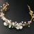 Wedding Headdress Wholesale Bridal Hair Accessories Pearl Ceramic Golden Headband European and American Children's Headband Girls Jewelry Wholesale