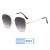 Sunglasses Women 2022 Fashion Sunglasses Women's Sunglasses Wholesale Gradient Full Rim Frame Metal UV Protection Sunglasses