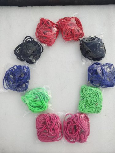 children‘s fun jump elastic band seven-color string round long skipping rope 5 m 7 m outdoor game kindergarten nostalgic sports