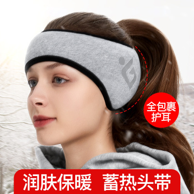 Autumn and Winter Warm-Keeping Earmuffs Sports Ear Protection Hair Band Plush Wind-Proof and Cold Protection Earmuffs Ear Covers Earmuff Men and Women Dez26