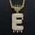 Europe and America Cross Border ABC New Crown 26 English Letters Zircon Micro-Inlaid Simple Pendant Necklace Fashion Ornament