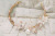 Wedding Headdress Wholesale Bridal Hair Accessories Pearl Ceramic Golden Headband European and American Children's Headband Girls Jewelry Wholesale
