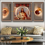 2+1 Combination Jesus Painting Style Aluminum Alloy Baked Porcelain with Spot Drill Living Room Sofa Corridor Painting Mural