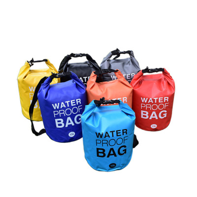 PVC Mesh Folder Water-Proof Bag Adult Outdoor Leisure Camping Bucket Bag Swimming Diving Bag Cross-Border Foreign Trade Wholesale