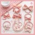 Bowknot Headband Children's Rubber Band Large Intestine Hair Rope Sweet Little Girl Hairtie Children's Hair Ring Hair Rope Wholesale