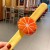 Children's Gift Fruit Plush Ring Pop Cute Sun Flower Couple Internet Hot Bracelet Slap Bracelet Decorations