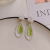 Vintage Pearl Flower Cat's Eye Earrings Niche Design Earrings 2022new Trendy Cold Earrings for Women