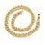 Three Diamonds New Fashion European and American Diamond Cuban Link Chain Street Hip-Hop Accessories Necklace Factory Supply Spot