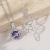 Halloween Ring Aromatherapy Magic Box S925 Sterling Silver Necklace Women's DIY Handmade Openable Pendant Empty Holder Accessories